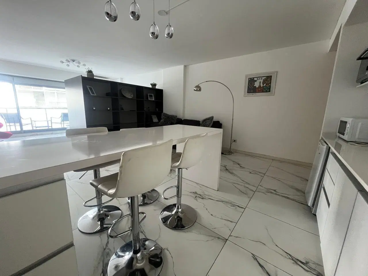 Departamento monoambiente amueblado alquiler en Recoleta 3