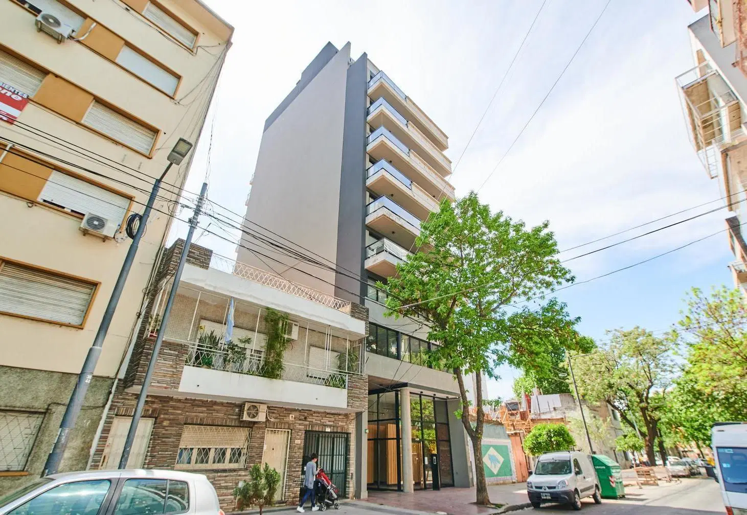 ALQUILER MONOAMBIENTE PISO ALTO EDIFICIO NUEVO EN CHACARITA 4