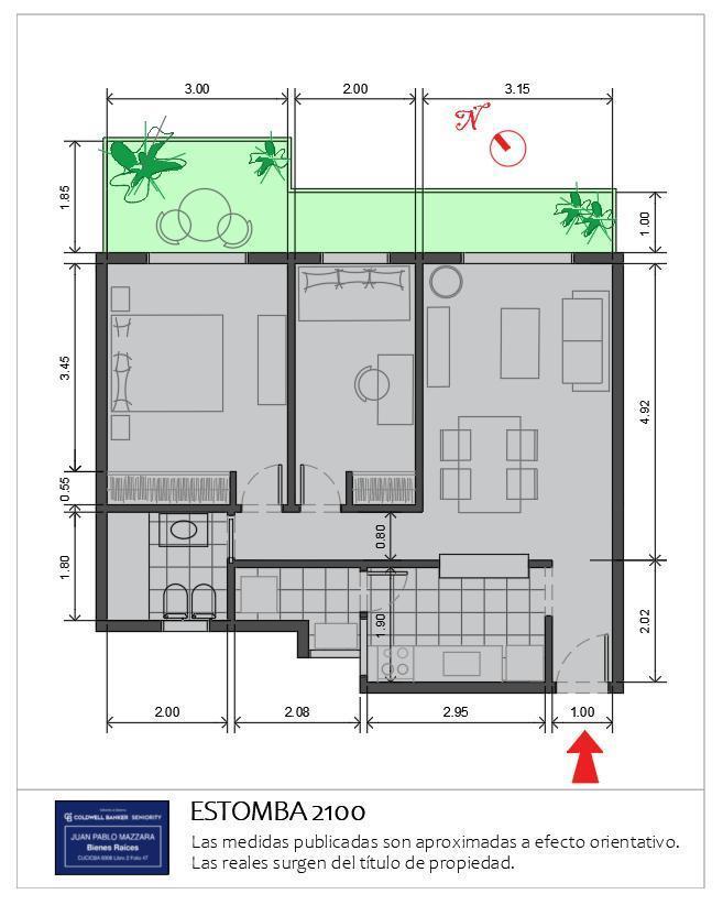 Foto de Venta departamento 3 ambientes con Balcón en Villa Urquiza, imagen 1