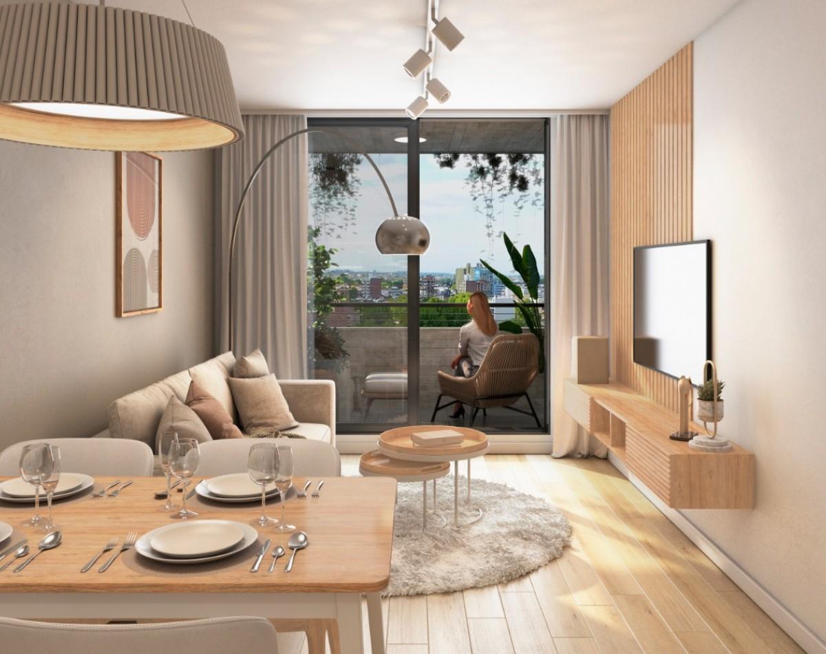 VENTA DEPARTAMENTO UN DORMITORIO CON PATIO COCHABAMBA Y SARMIENTO ABASTO ENTREGA AGOSTO 2024