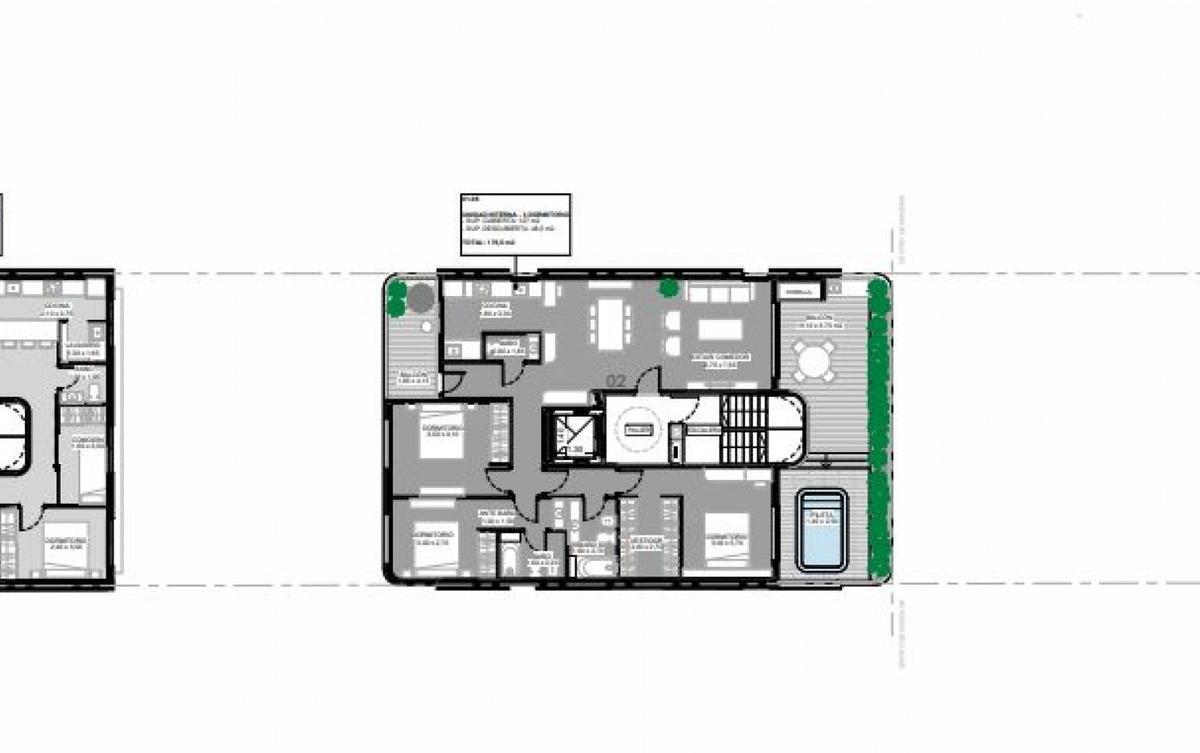 VENTA CASA DOS DORMITORIOS CON TERRAZA USO EXCLISVO MORENO Y SAN JUAN ENTREGA 2028 CANJE POR CEREAL