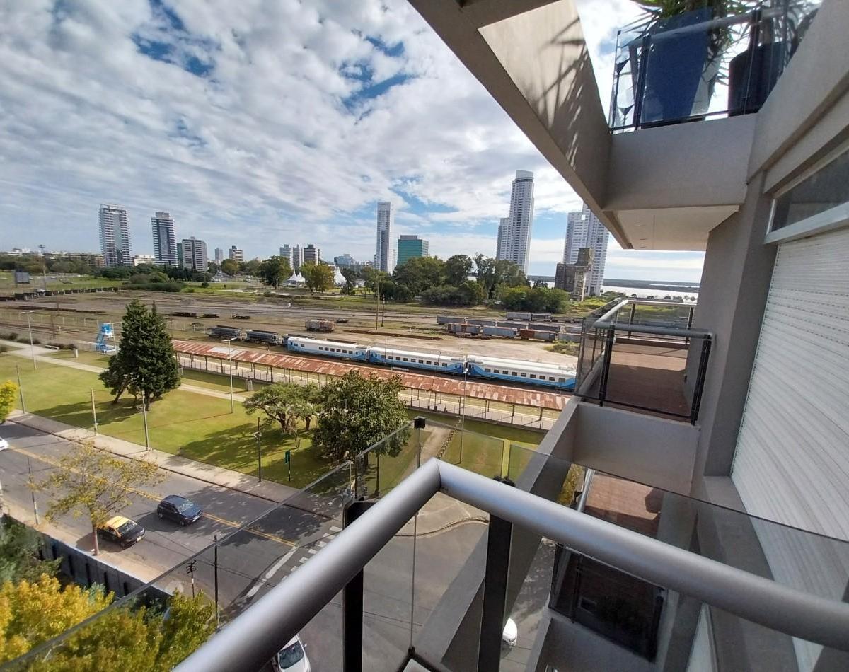 Venta Departamento Dos Dorm. Semipiso Vista Parcial Al Rio Estrenar Financiacion 5