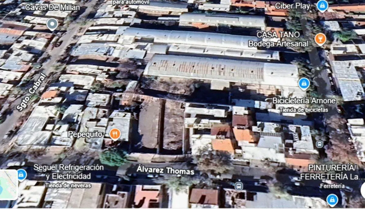 Venta LOTE calle Álvarez Thomas GODOY CRUZ 425 m² 5