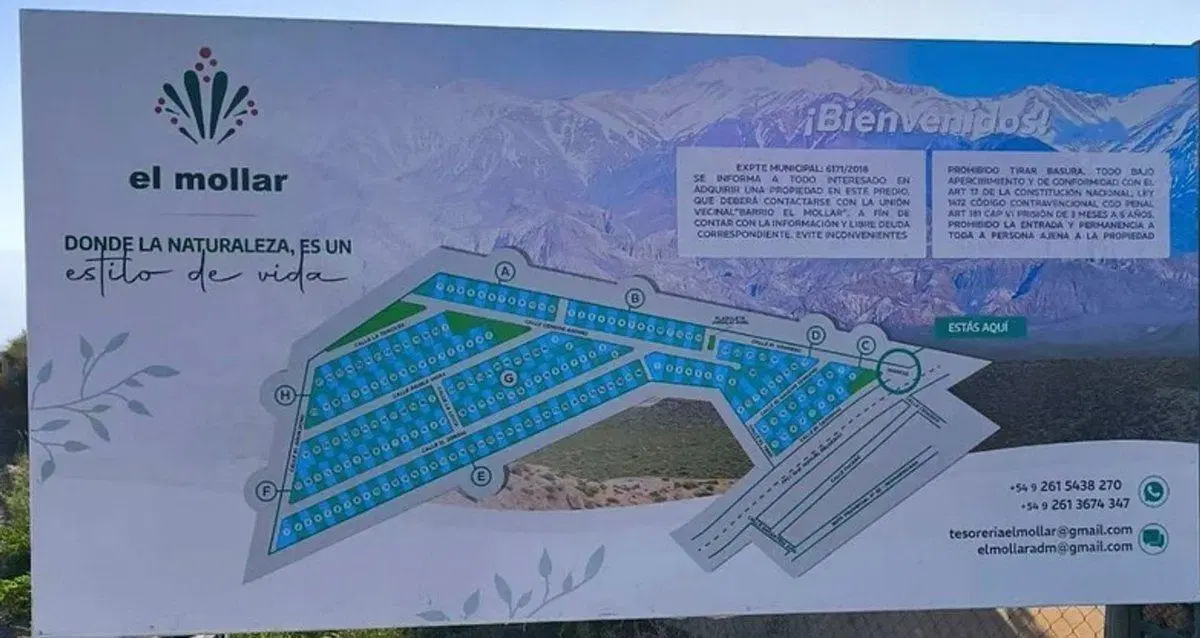 VENTA DE LOTE-Vertientes del Pedemonte.  El Mollar 4