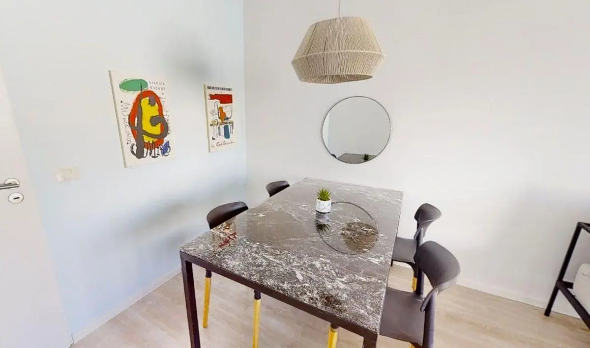 Venta 2 ambientes piso 7 toillete lavadero Palermo 5