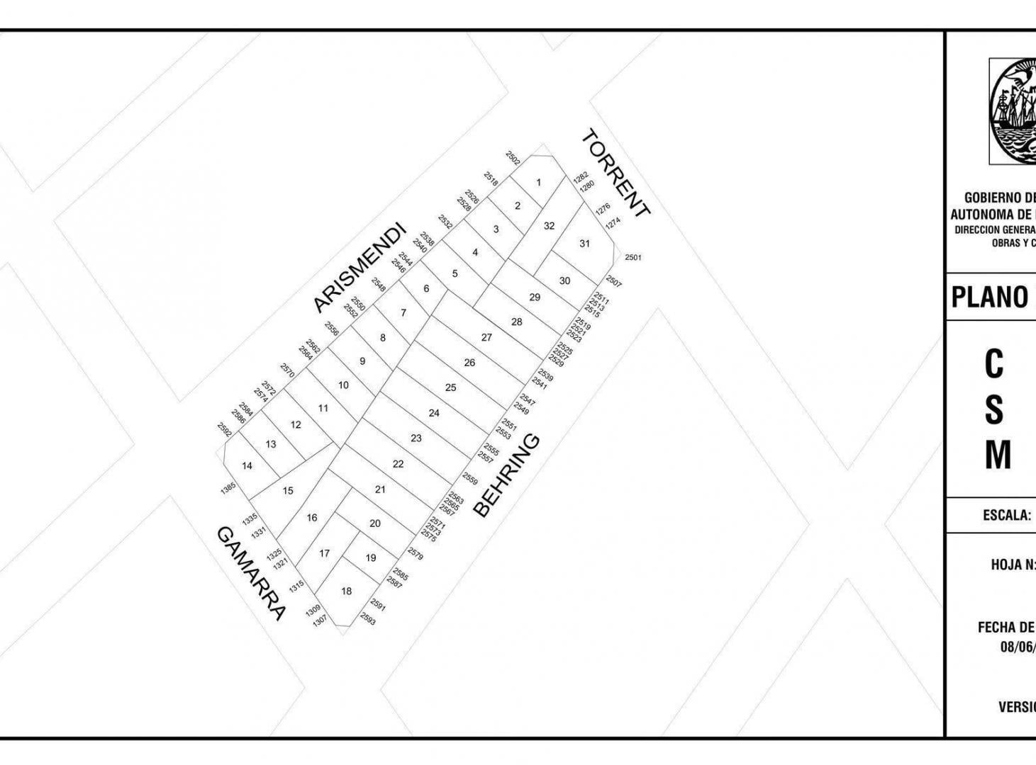 Foto de Venta amplio terreno en Parque CHAS. 280,70 m²., imagen 2