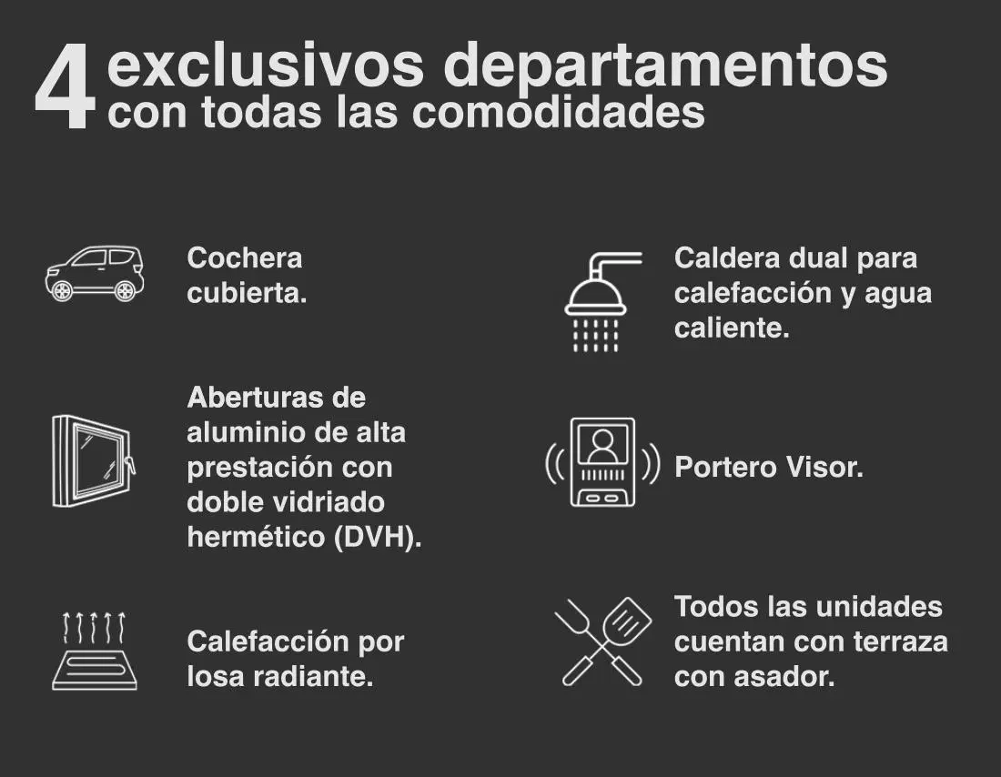 VENTA DEPARTAMENTO DOS DORMITORIOS EN COSTAS DE MANANTIALES CON VISTAS A LA CAÑADA 3