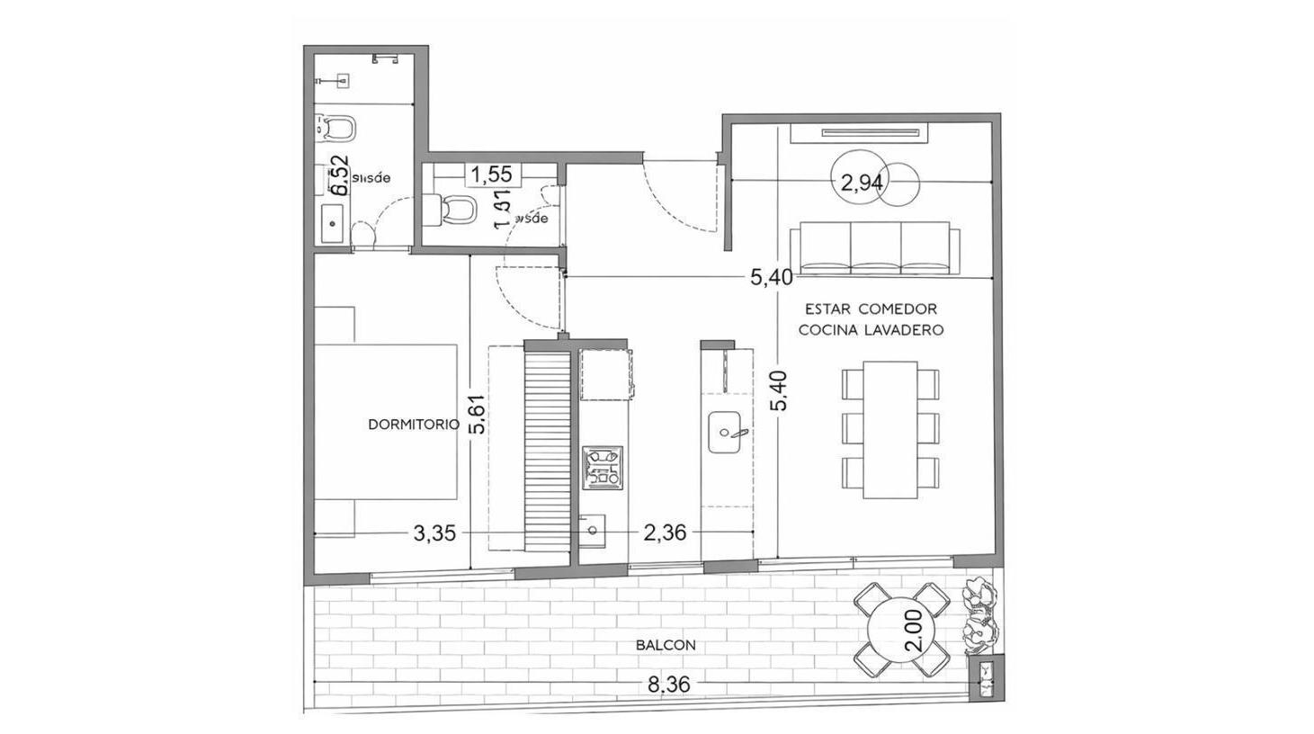 OPORTUNIDAD EN PARQUE CHAS | 2 AMB BALCÓN ATERRAZADO | FINANCIACIÓN