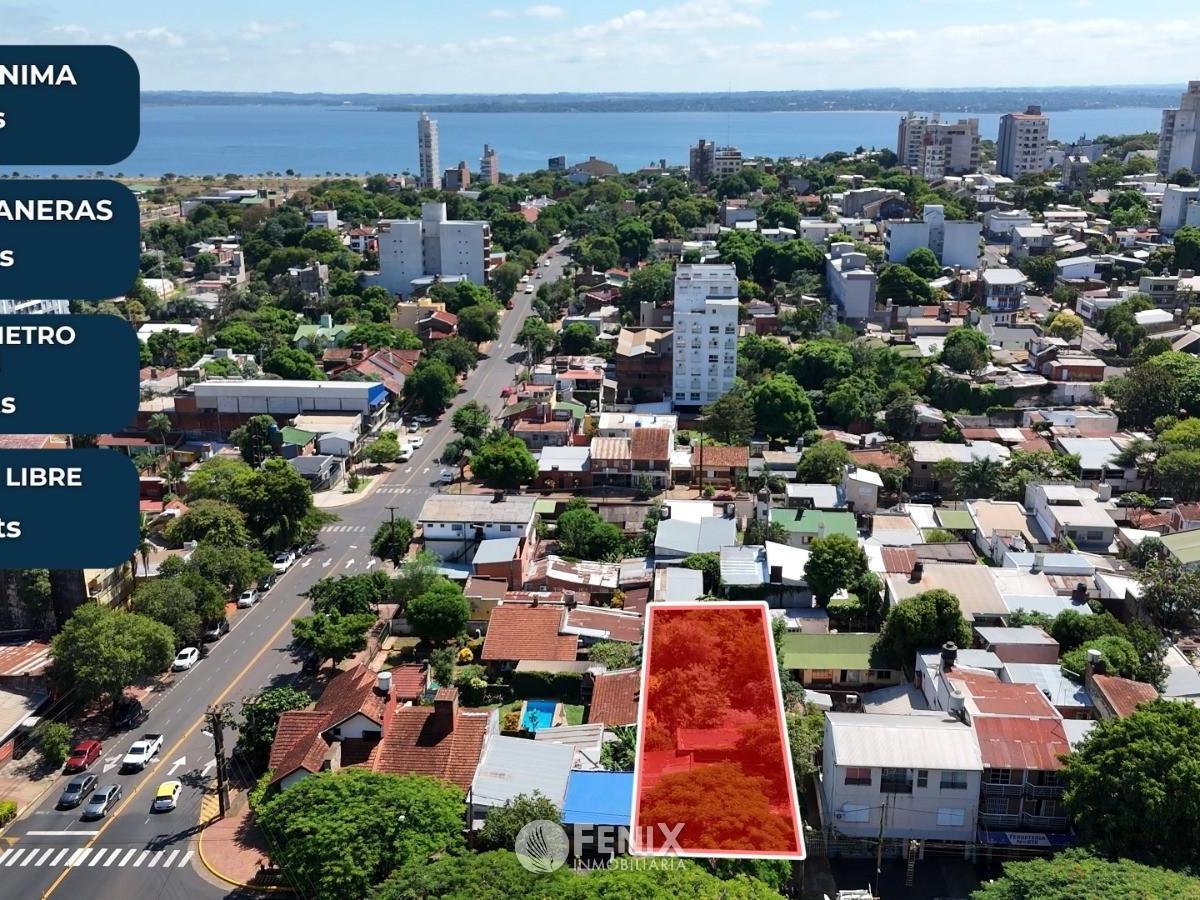 TF763 - TERRENO CÉNTRICO EN VENTA - AV. ROQUE PEREZ CASI ROCA