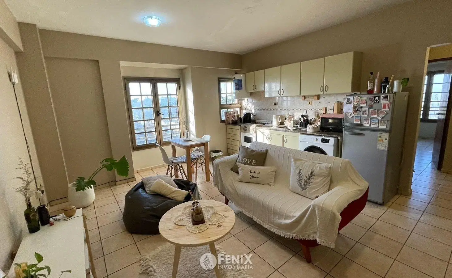 DF960 - DEPARTAMENTO - 1 DORMITORIO - AV. URUGUAY Y CABRED 5