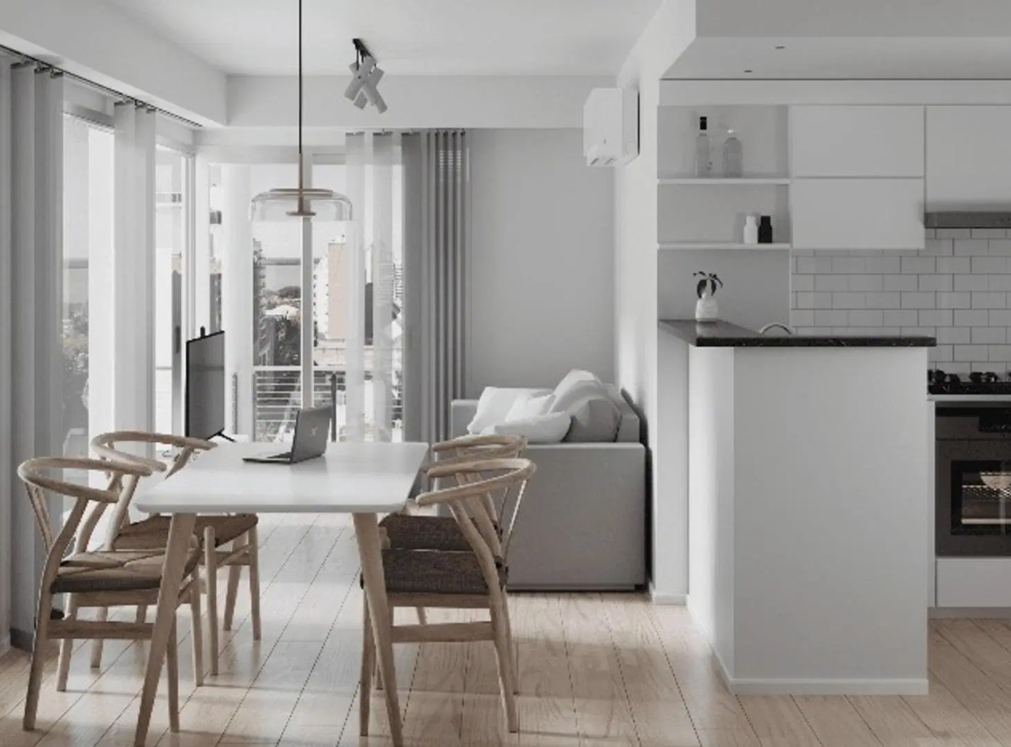 Departamento 3 dormitorios - Alvear y Santa Fe 5