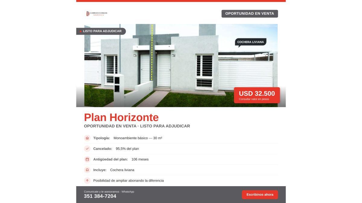Foto de Plan Horizonte en venta listo para adjudicar posibilidad de cambiar, imagen 4