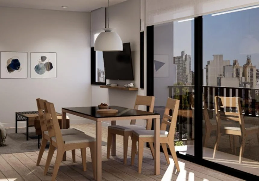 Departamento 2 ambientes con balcón - Chauvín
