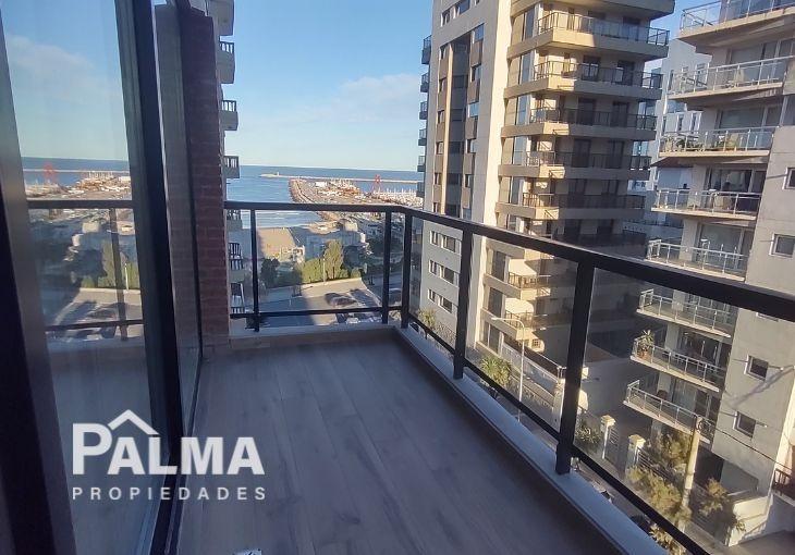 ALQUILER DEPTO A ESTRENAR CON VISTA AL MAR EN PLAYA GRANDE - AMOBLADO - 3 AMBIENTES