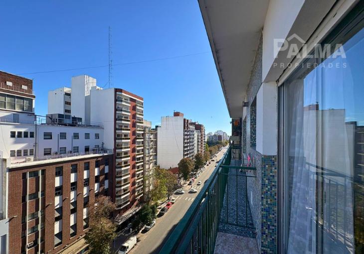 Departamento 2 ambientes con balcón - Zona Plaza Mitre