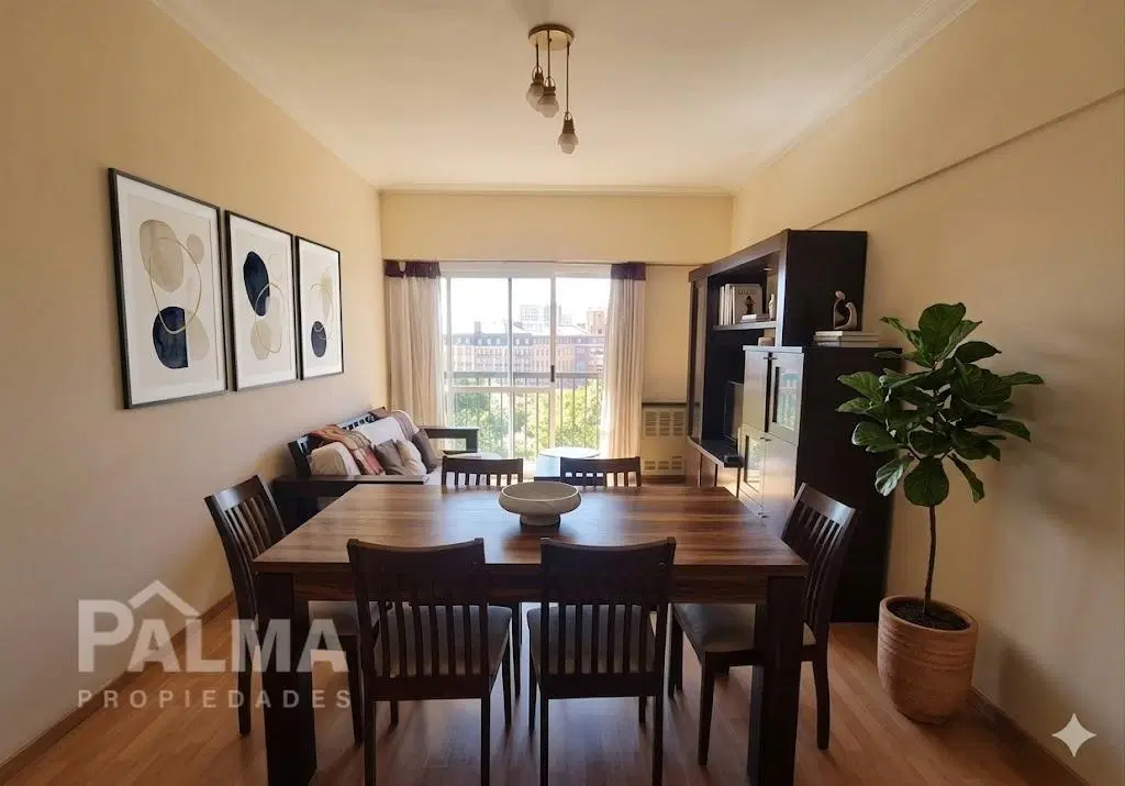 Departamento 2 Ambientes con dependencia- Frente -Balcon- Vista Al Mar- Plaza Colon 4