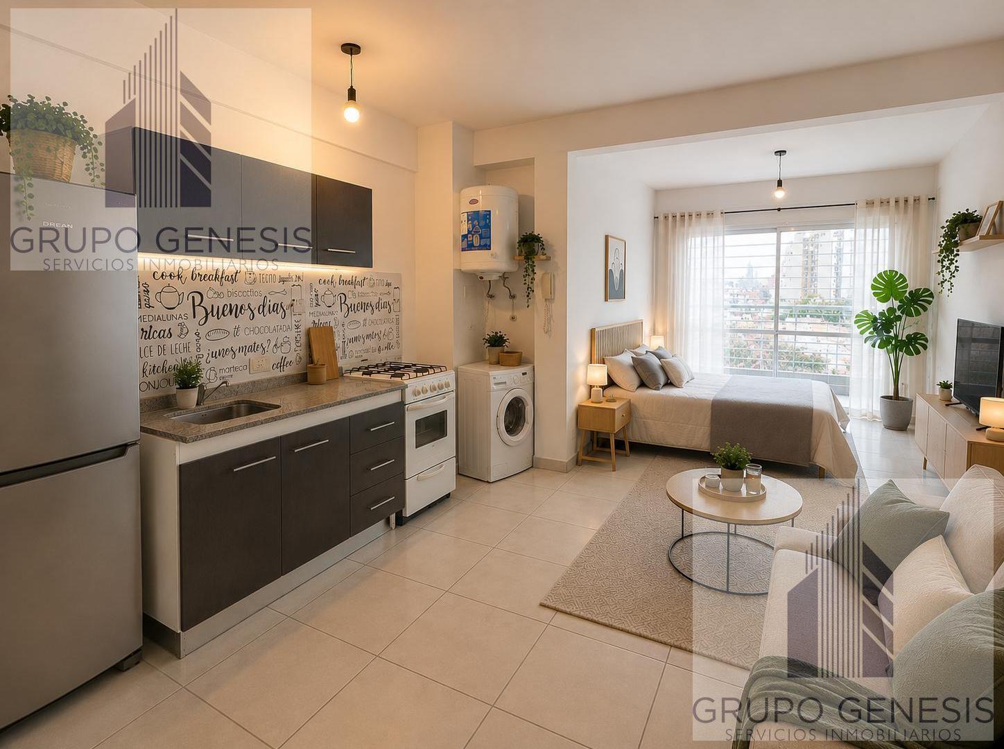 Alquiler departamento Monoambiente con Balcon