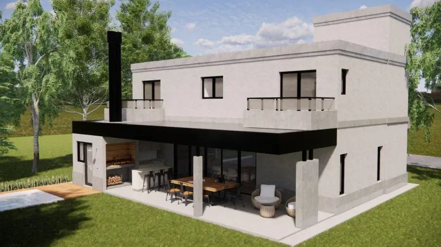 Casa 0 ambientes 3 dormitorios. | Country The Point - San Pablo y Villa Nougués 1