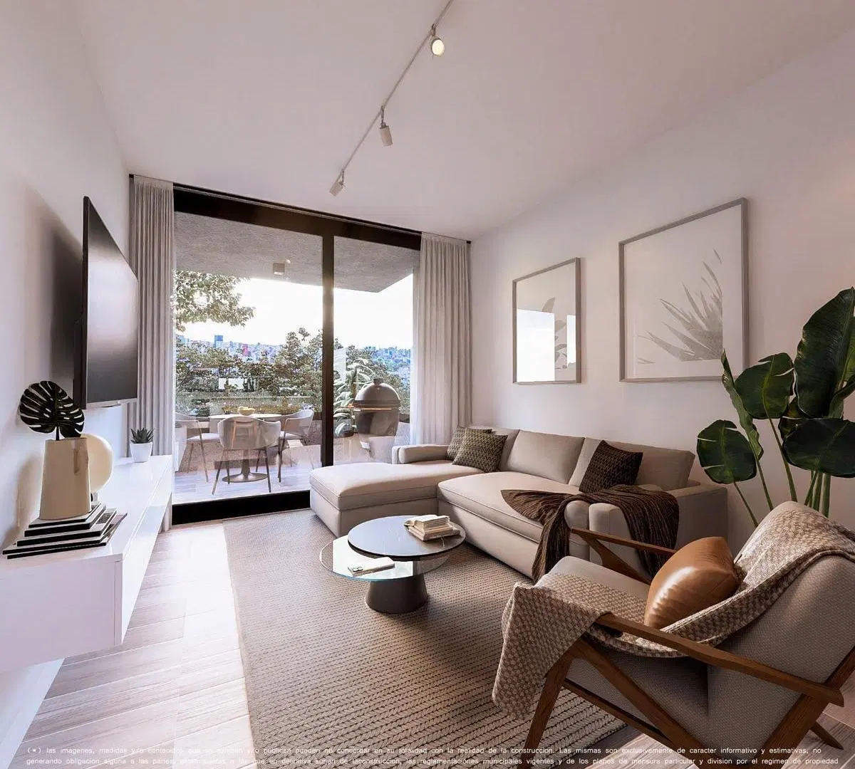 EMPRENDIMIENTO EN VILLA URQUIZA 3 AMBIENTES  CON COCHERA Y BALCON ATERRAZADO 4