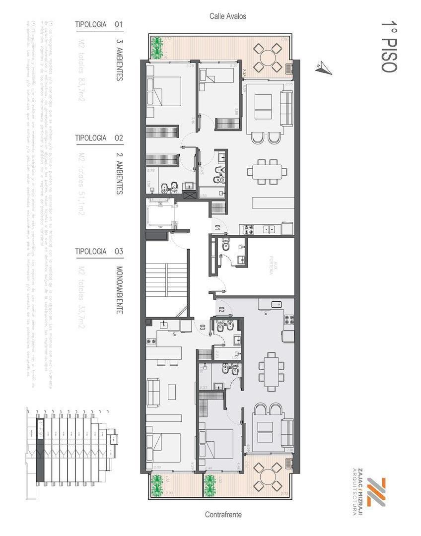 Foto de VENTA MONOAMBIENTE VILLA URQUIZA BALCON ATERRAZADO A ESTRENAR, imagen 4