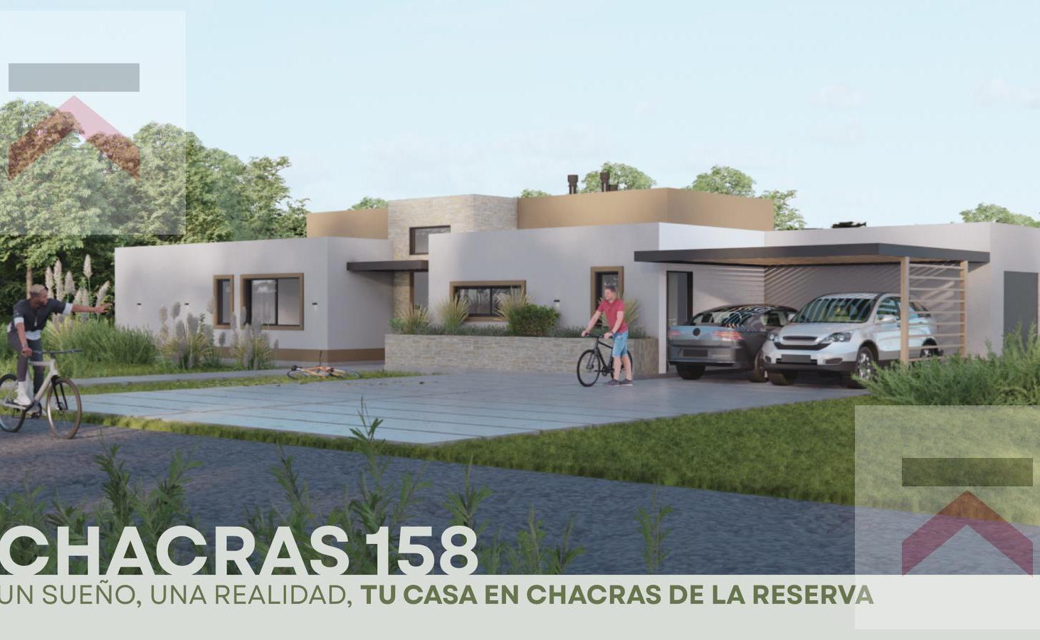 CASA A ESTRENAR con piscina LOTE AL AGUA - FINANCIACION 24 CUOTAS Chacras de la Reserva Cardales