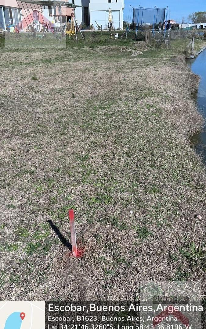 Lote a la laguna de 792mt2 en  Barrio Cerrado Santa Isabel Etapa  II