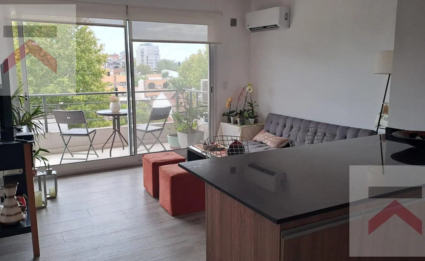Departamento 2 ambientes Balcón y Amenities  Torre Meridies  Tigre 4