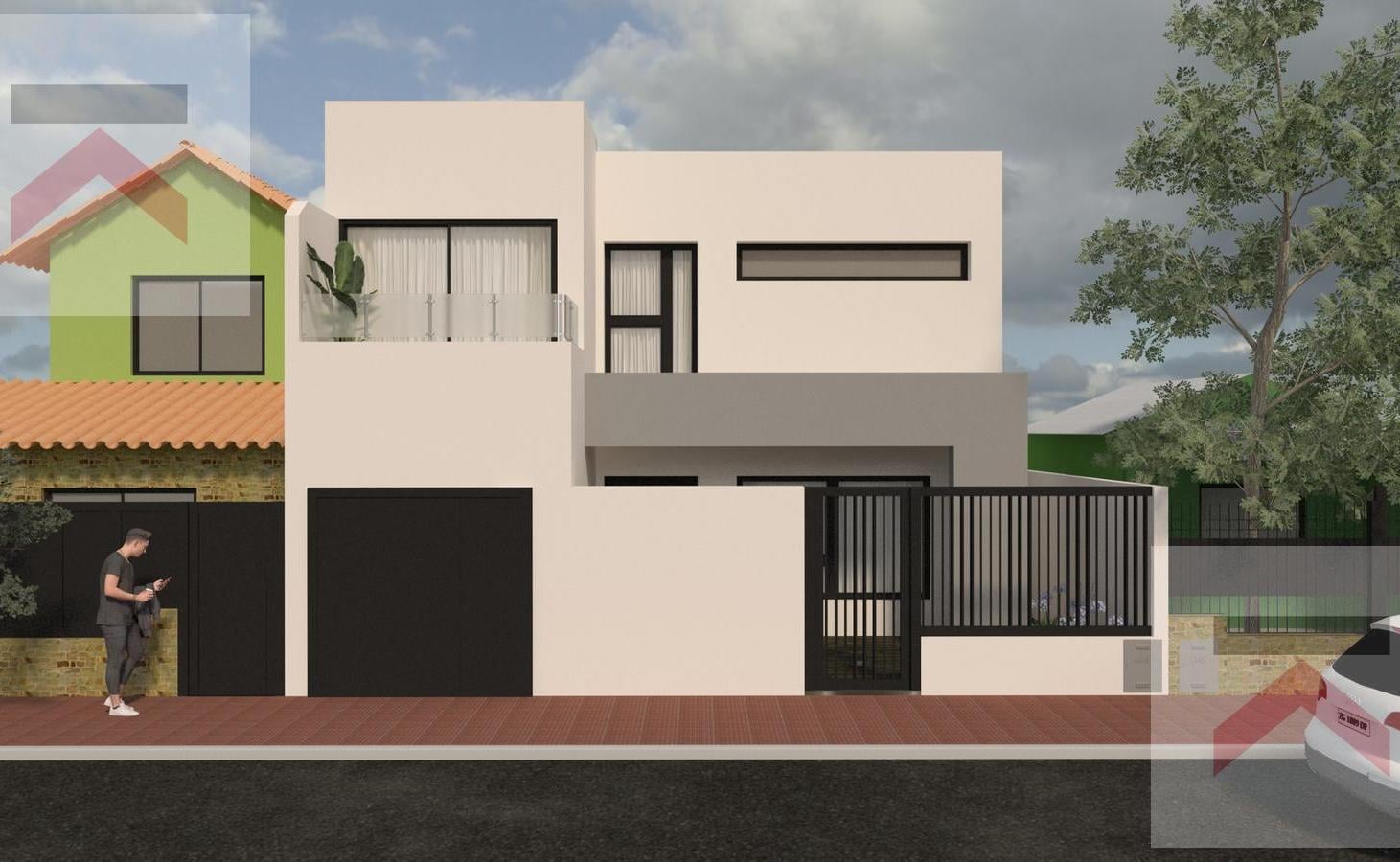 Casa de 3 dormitorios, con jardin,parrilla y cochera