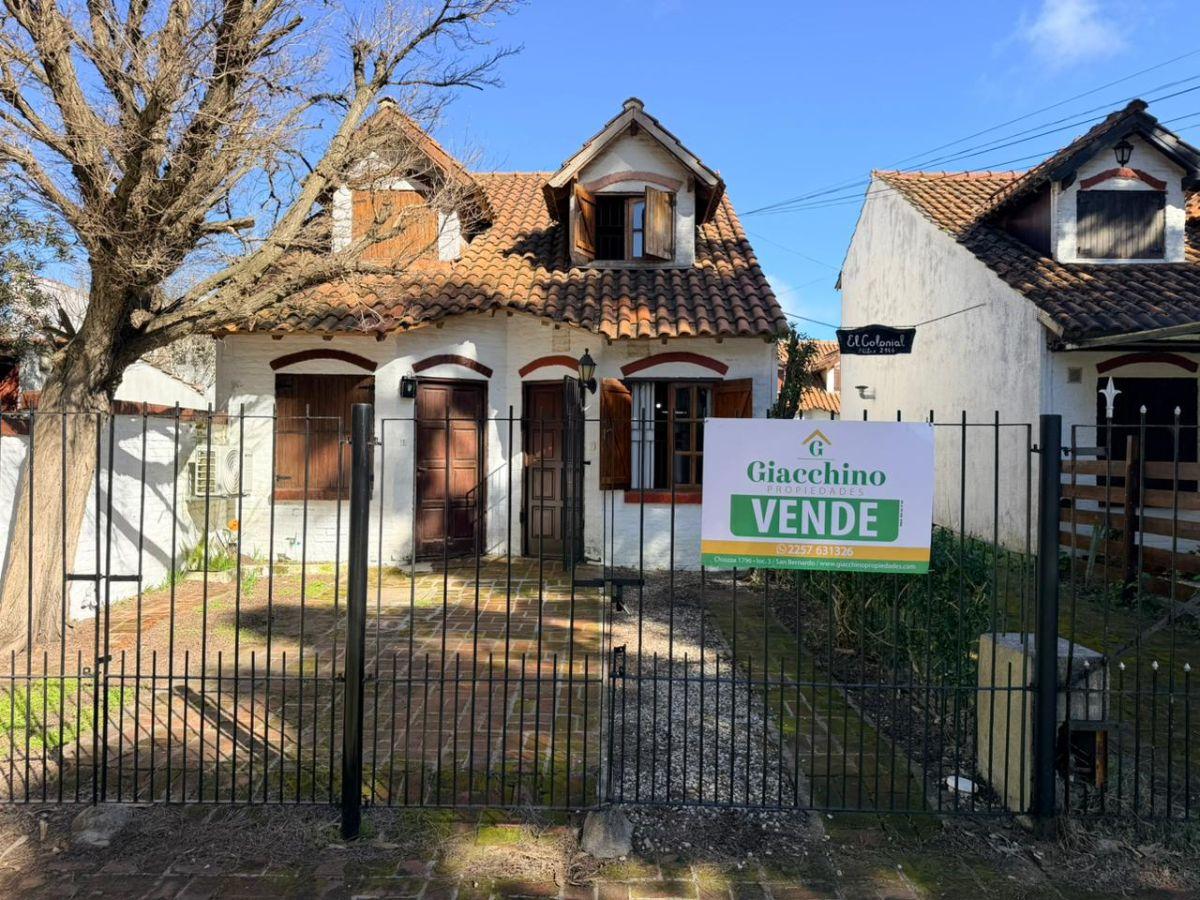 DUPLEX EN VENTA- SAN BERNARDO- GAS NATURAL