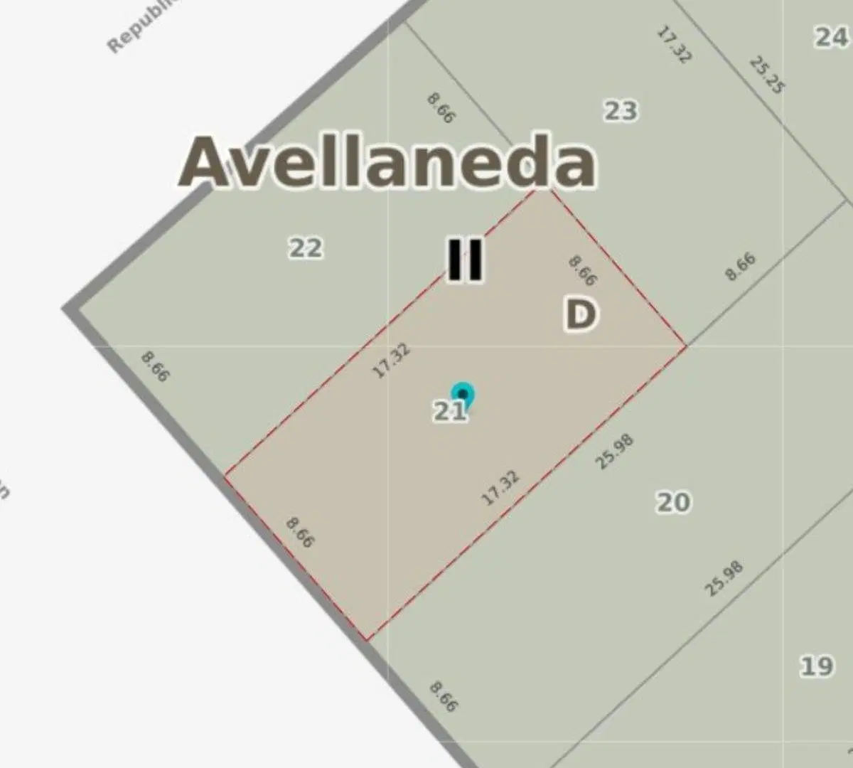 Vendo Lote 150 M2 Crucecita Avellaneda 5