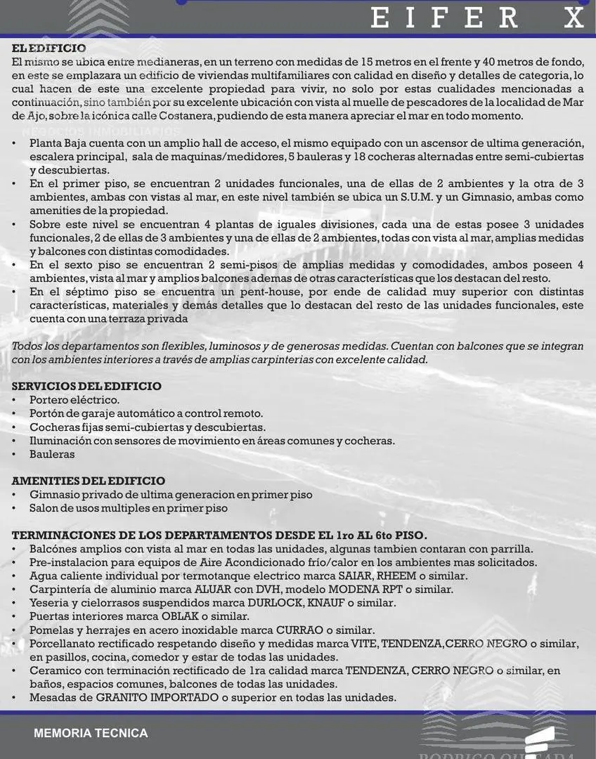 |EDIFICIO EIFER X| | PREMIUM| |FRENTE AL MAR| |FRENTE AL MUELLE| 3