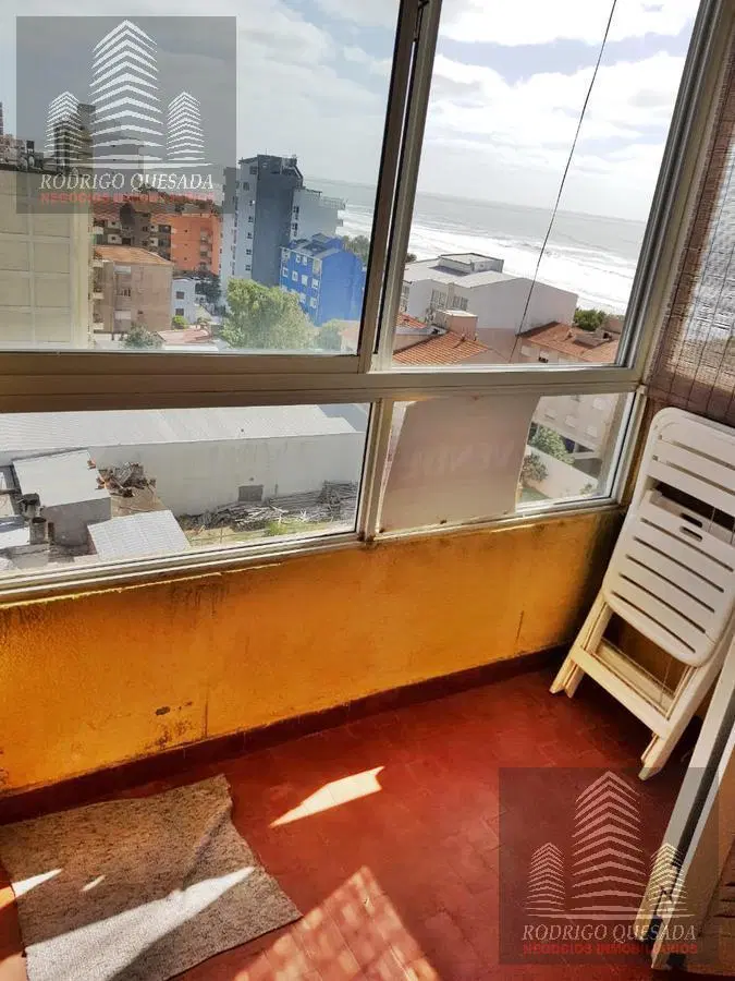 2 ambientes c/vista al mar y cochera!!! 4