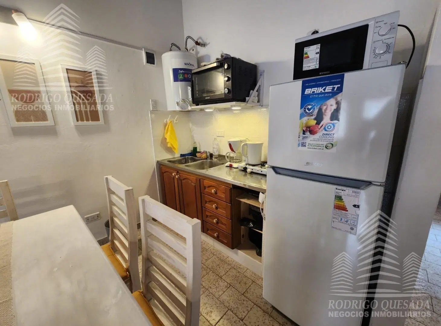 Departamento 3 amb.  a 1 cuadra  del mar en Mar de Ajo 4