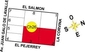 Foto de 2 Chacras: El Pejerrey e/ Av. Galo de Lavalle y La Corvina - Pavón, imagen 1