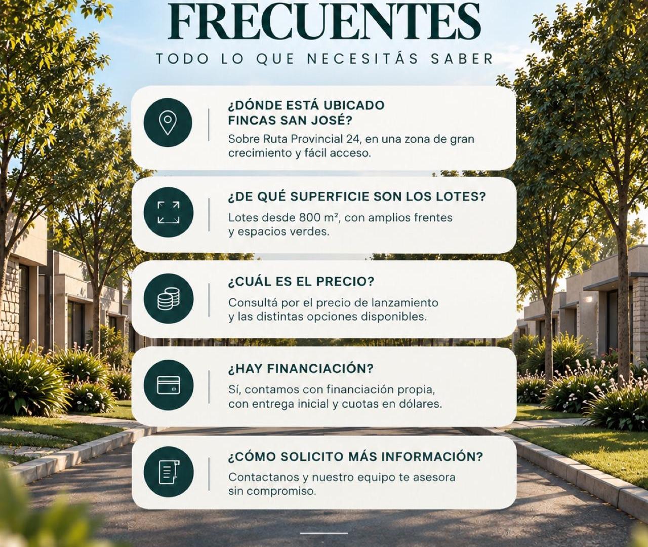 Foto de Fincas San José – Lotes desde 800 m² con financiación Barrio cerrado, imagen 2