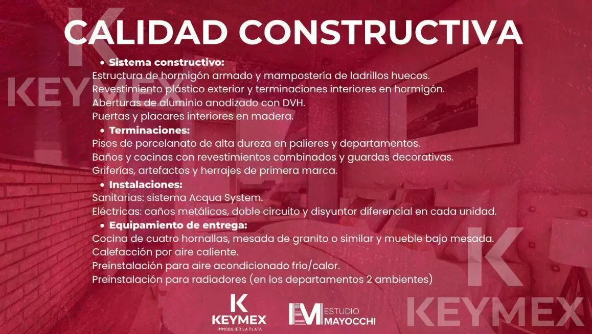 Venta departamento 1 dormitorio en pozo La Plata Centro 2