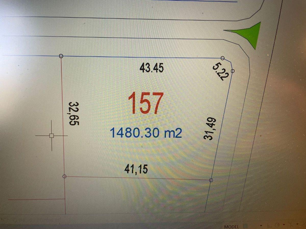 LOTE EN VENTA 1480,30 MTS 3 PINOS GRAL RODRIGUEZ