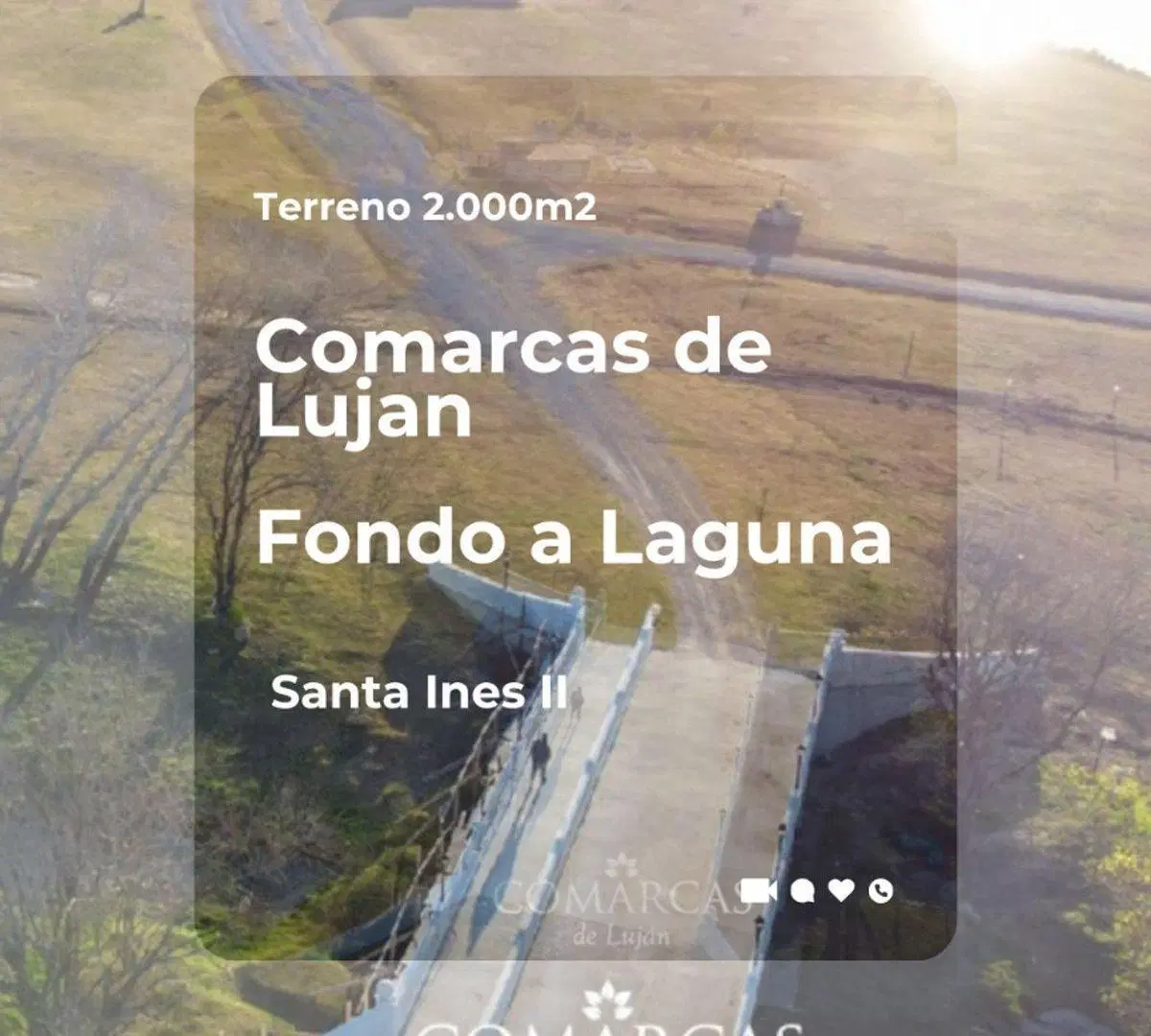 VENTA PERMUTA Lote 2000 m2 a la LAGUNA Santa Inés 5