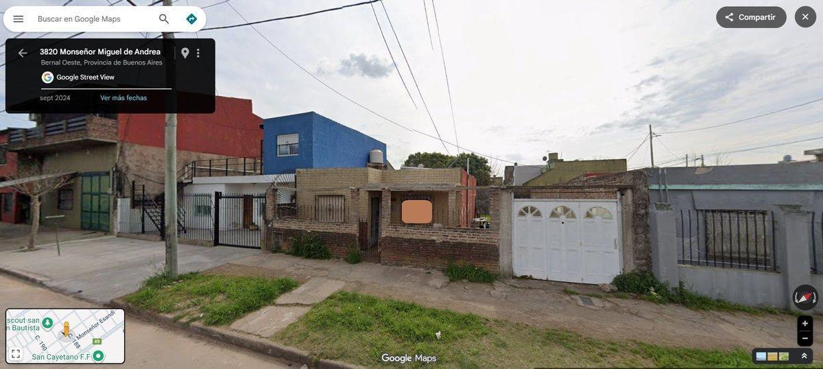 VENTA CASA A MODERNIZAR EN BERNAL APTO CREDITO