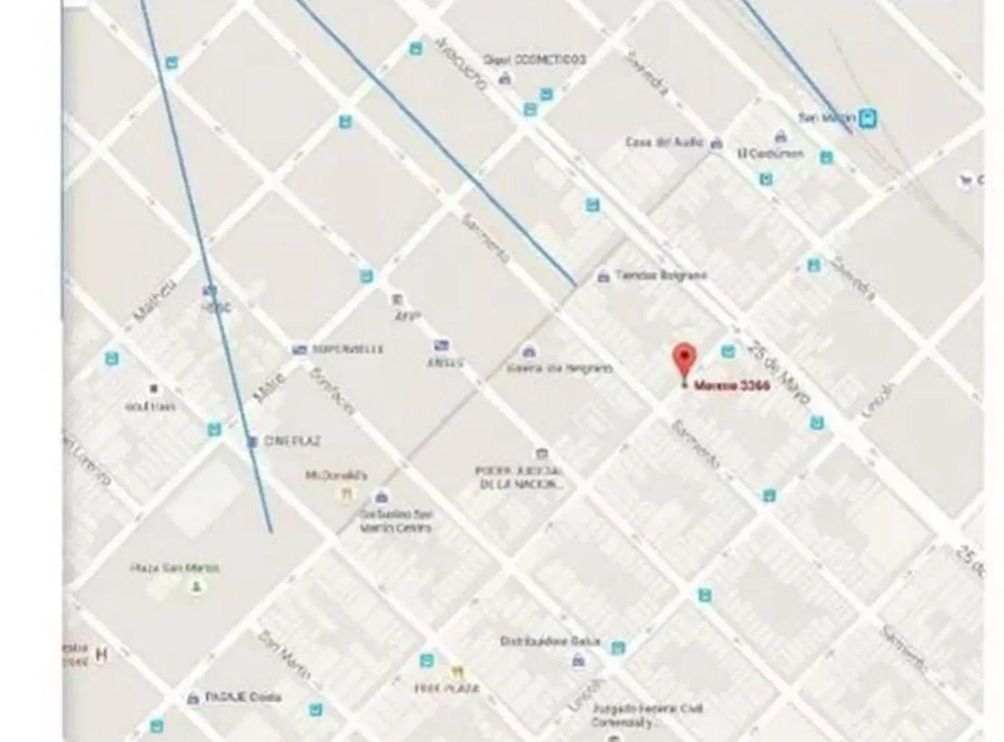 VENTA DEPTO 2 AMB C/BALCÓN - SAN MARTÍN 8