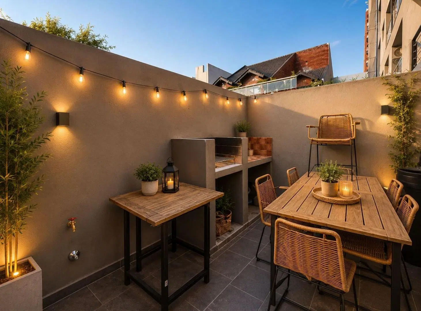 VENTA DEPTO 3 AMB CON PATIO Y COCHERA - ITUZAINGO 2