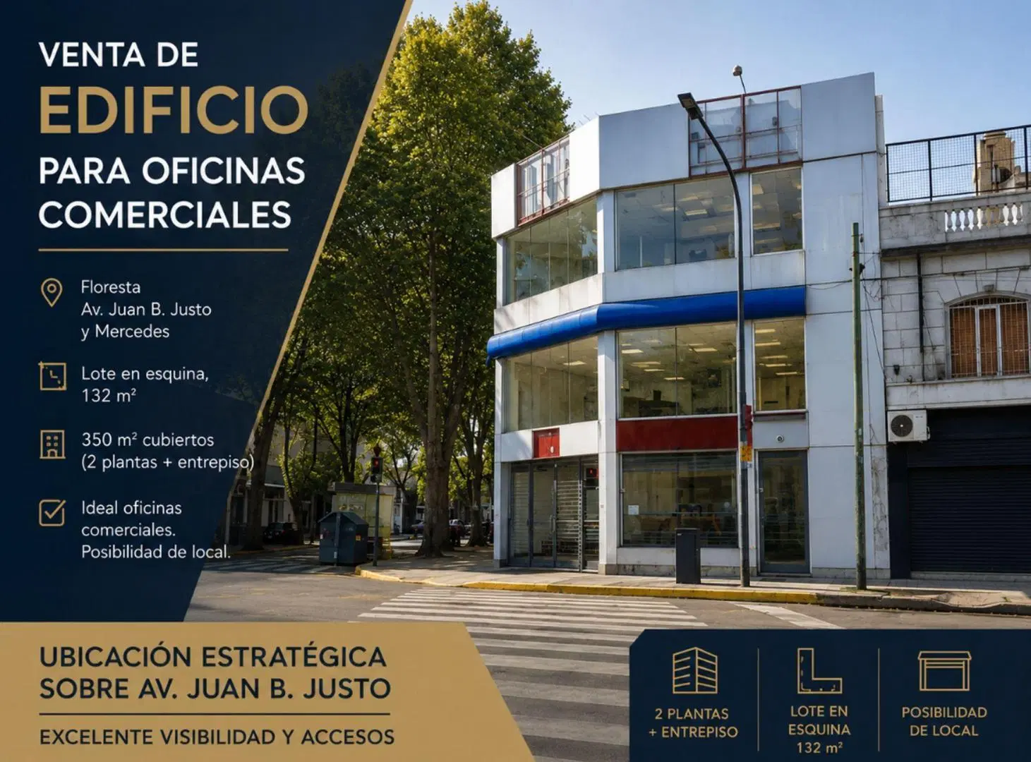 Local comercial de oficinas sobre Avenida, CABA 3