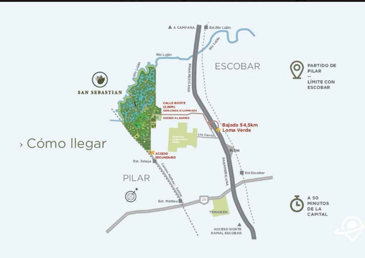 Foto de VENTA LOTE SAN SEBASTIAN AREA 11 PILAR 842 M2, imagen 3