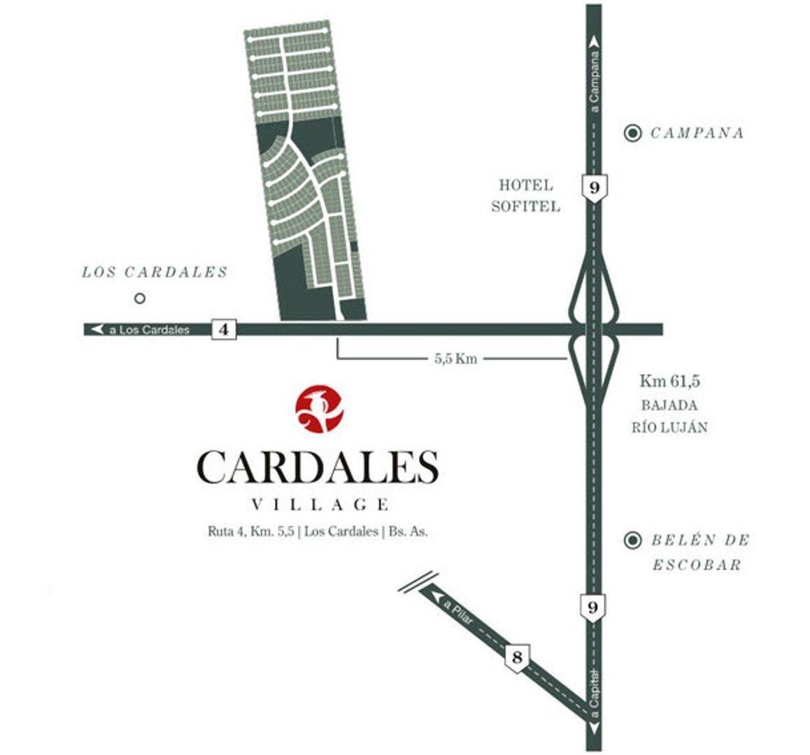 VENTA LOTE 700M2 EN CARDALES VILLAGE