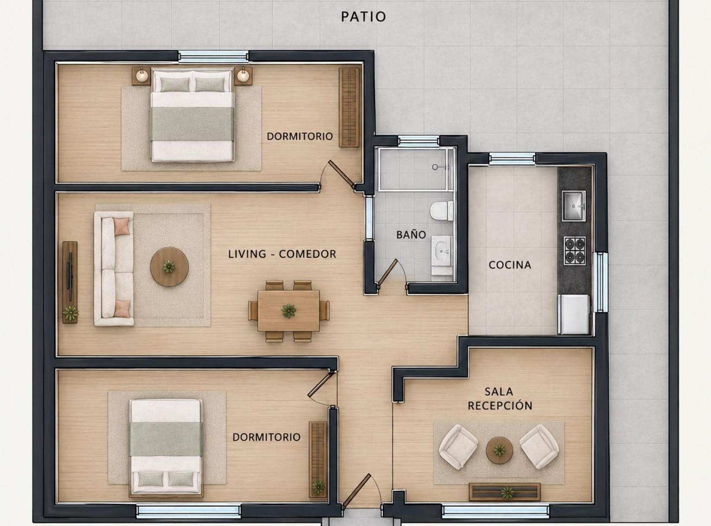 Foto de VENTA PH 3AMB PATIO MORON NORTE, imagen 4