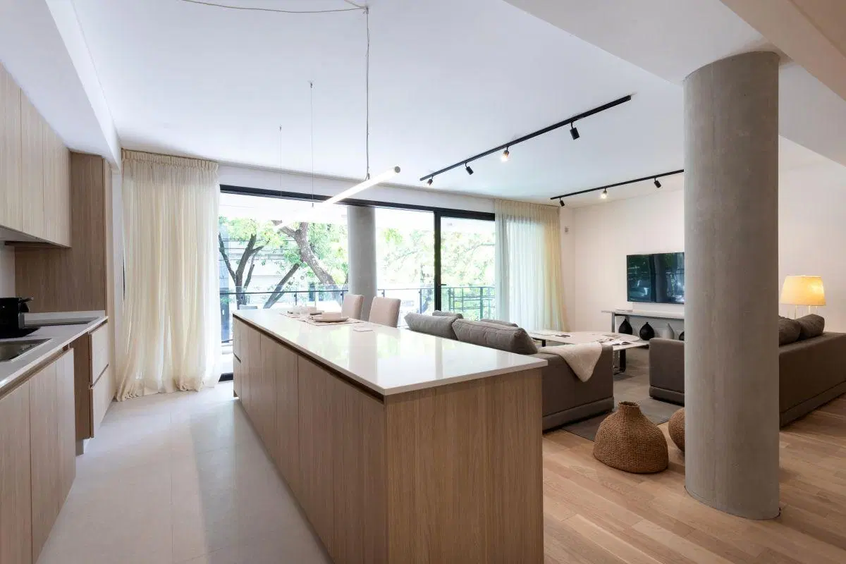 Casa en altura de 4 ambientes con dep, balcón aterrazado y parrilla - Palermo Soho, a estrenar 5