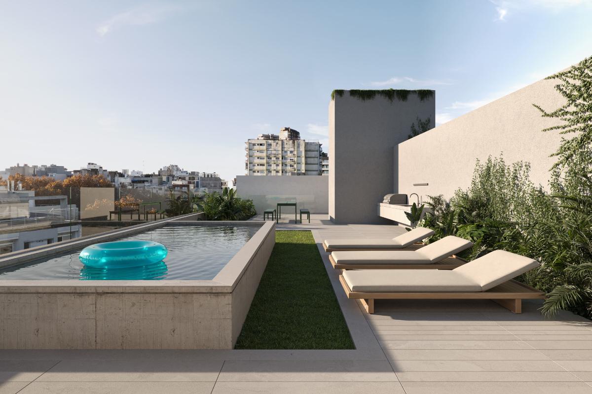 Foto de Penthouse 2 Amb. con Terraza y Pileta Propia – Preventa Palermo, imagen 2