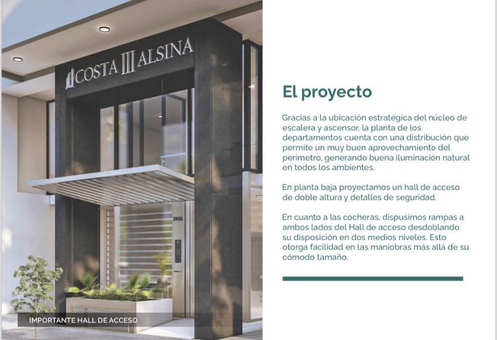 Ultimas 3 unidades en venta en Edificio Costa Alsina III