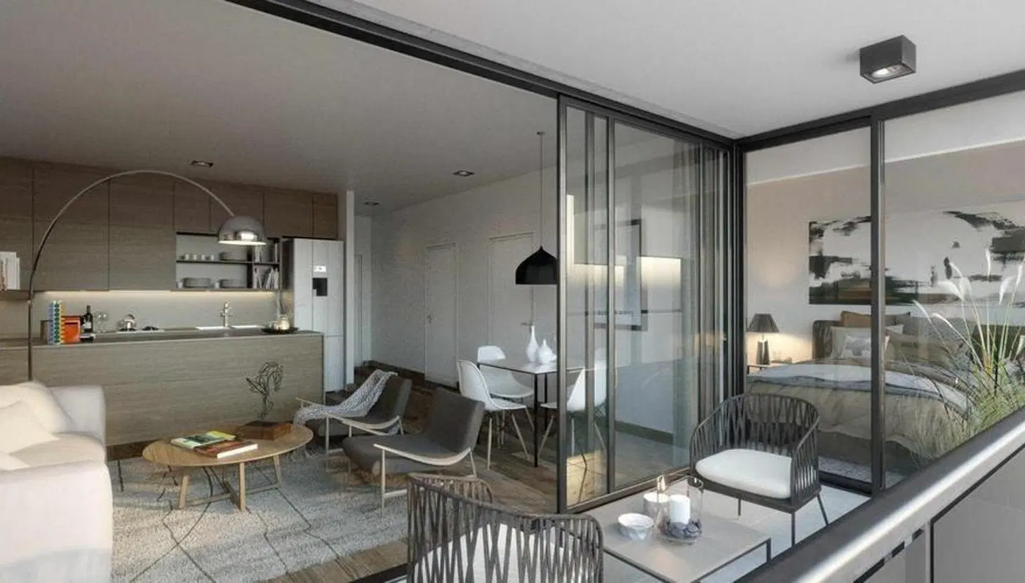 Departamento 2 ambiente en venta a estrenar Palermo Hollywod 4