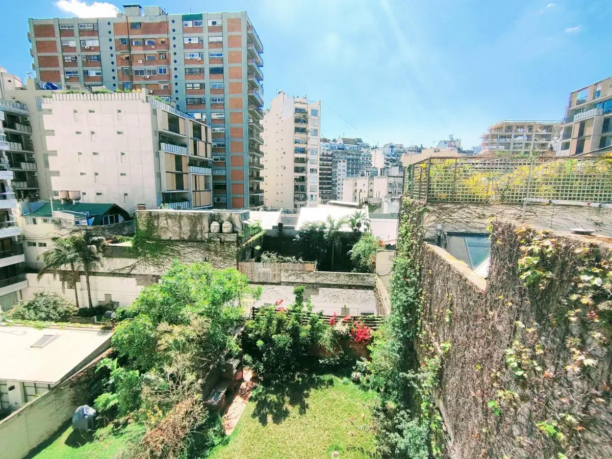 2 ambientes Super amplios con Increibles Vistas Verdes 3
